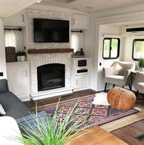 Coziest Rv Bedroom Remodel Ever Rv Makeover Rv Decor Remodeled Campers