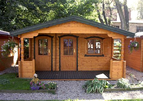 Schöner wohnen im garten mit eine gartenhaus aus holz aus unserem onlineshop. Pin von Grave Holzhäuser auf Gartenblockhäuser | Haus ...