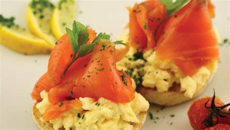 Kretes Extra Virgin Olive Oil Scrambled Eggs With Smoked Salmon And