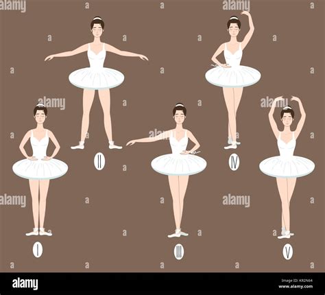 Young Dancer Shows How To Perform The Five Basic Ballet Positions