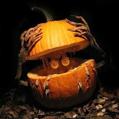 7 Easy Pumpkin Carving Ideas For Halloween Laughing Community Scary