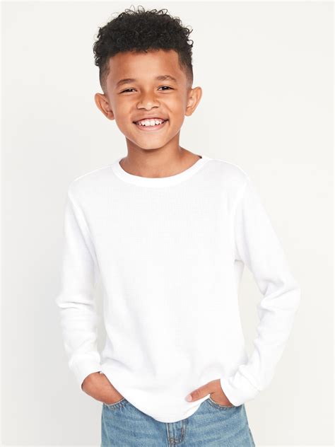 Long Sleeve Thermal Knit T Shirt For Boys Old Navy