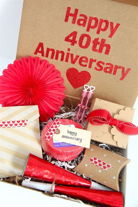40th Wedding Anniversary T Ideas For Couples Anniversary Ts For