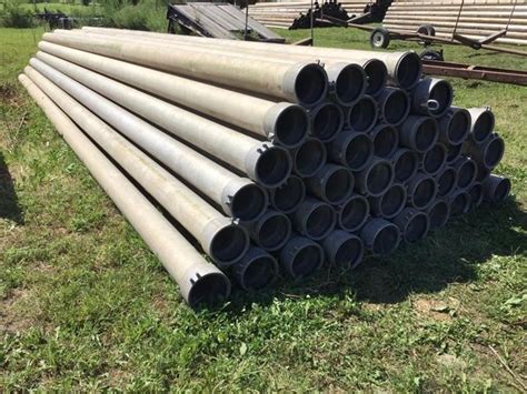 Hastings Irrigation Pipe Co Aluminum 8 Main Line Irrigation Pipe