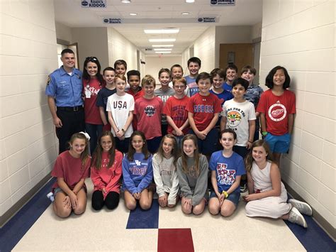 Firefighter Speaks To Fifth Grade Class About 911
