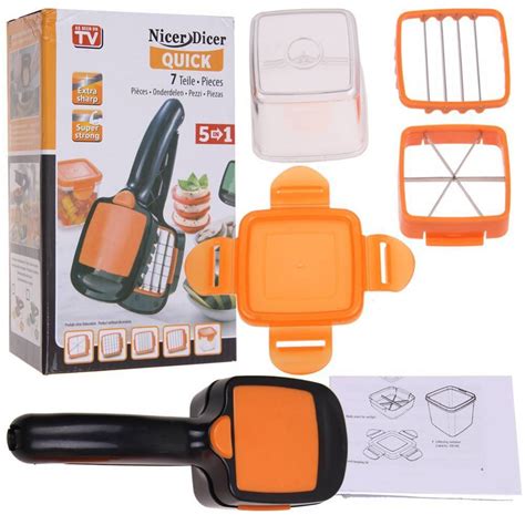 Nicer Dicer Quick Vegetable Cutter 5 In 1 Sohoj Online Shopping