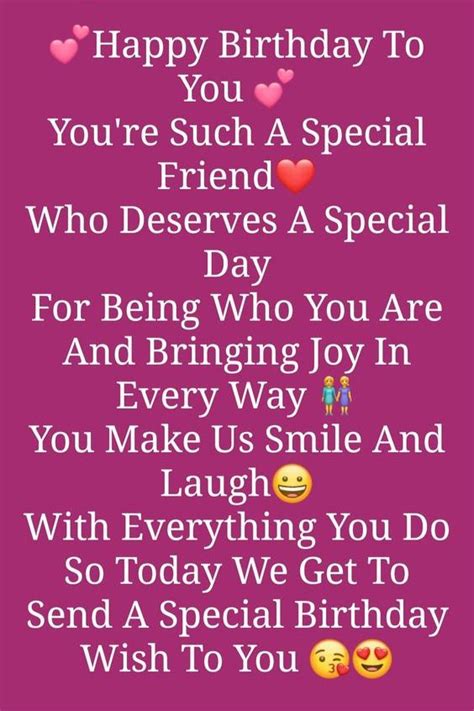 Whatsapp Status Birthday Wish For Special Friend In 2021 Birthday