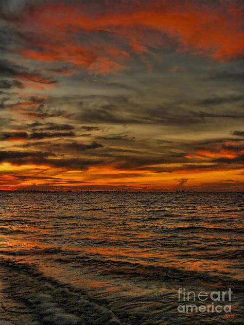 Sunset On Sanibel Island 2 Photograph By Jeff Breiman Fine Art America