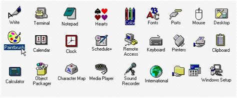 Download lite version for free no icon & extra. Windows 3.11 Icons | Window95 in 2019 | Computer icon ...