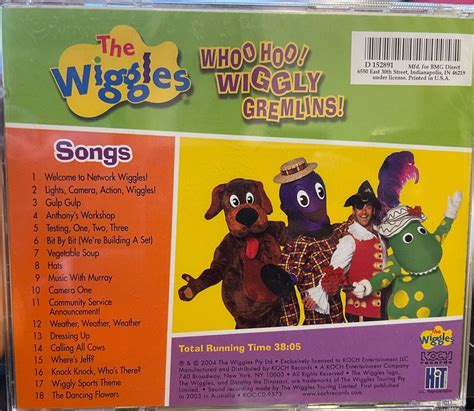 The Wiggles Whoohoo Wiggly Gremlins Cd Ebay