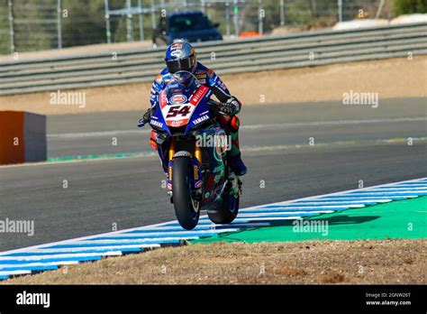 WSBK 2021 Superbike 54 Toprak Razgatlioglu On Race And Grid Stock Photo Alamy