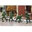 WWII Plastic Toy Soldiers Ideal 