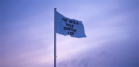 He Will Not Divide Us Flag Trend Meme
