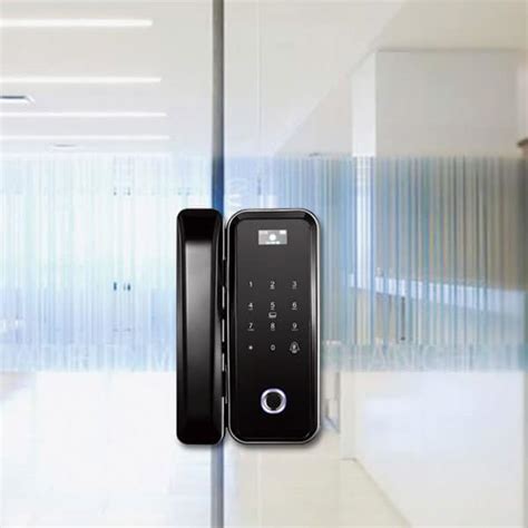 Zk Teco Gl300 Fingerprint Glass Door Lock