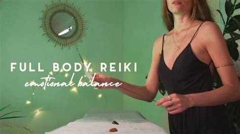 full body asmr reiki for emotional balance restoring and filling up your energy reserves pov