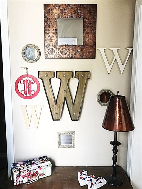 Initial Wall In Front Entry Still Growing My W Collection But Its