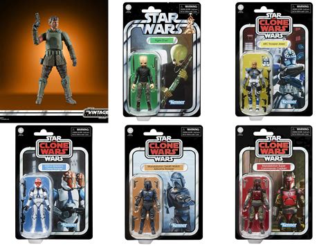 Star Wars The Vintage Collection Inch Action Figure 2022 Wave 3 Set