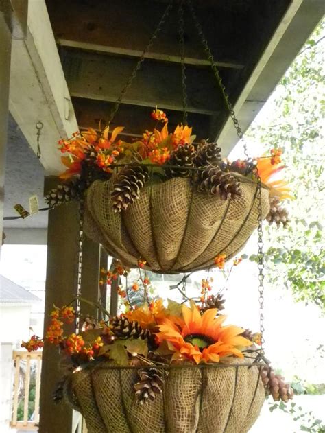 Best 25 Fall Hanging Baskets Ideas On Pinterest Easy