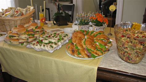 New so what do you wear to one of the most fashionable and philanthropic luncheons of the season? baby shower luncheon: homemade pasta and sandwich platters ...