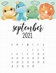 Cute Dinosaurs 2021 Calendar - World of Printables