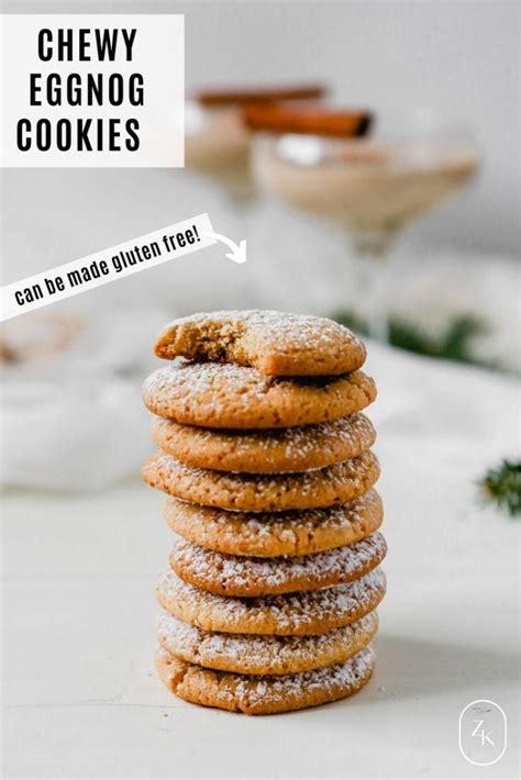 Easy Eggnog Cookies Gluten Free Option — Zestful Kitchen Whole Food
