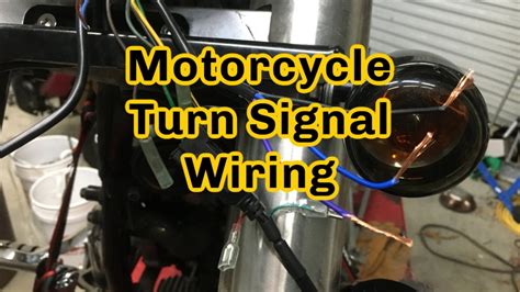 Motorcycle Turn Signal Wiring Made Easy YouTube