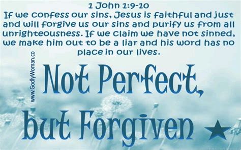 1 John 19 10 Godly Women Daily Forgiveness Faith In Love