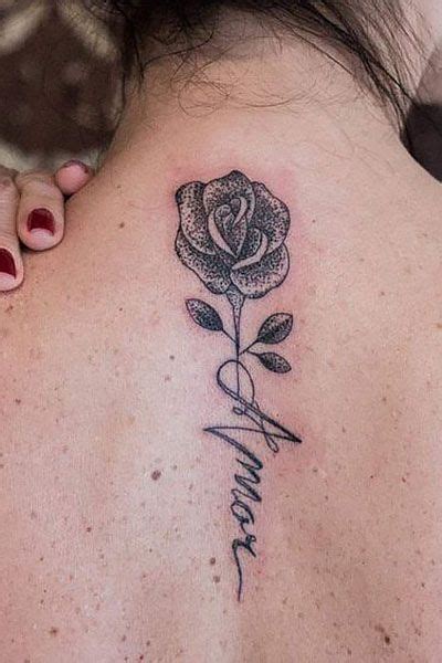 This rose is neither traditional nor very delicate small rose tattoo inked with a cute stanch. WOMEN HOT ROSE TATTOO - worldareg.com