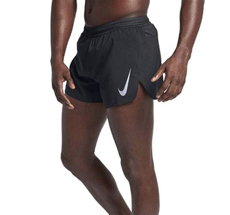 Nike Aeroswift Mens 4 10cm Approx Lined Running Shorts Black X