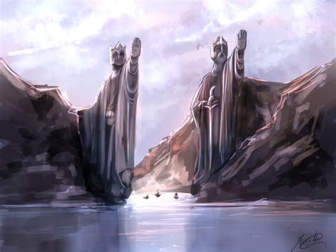 Argonath By Jeannette11 On Deviantart