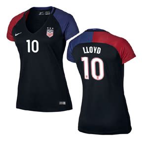 The usa women's home jersey is now the number one soccer jersey men's or women's ever sold on nike.com in one season, parker said on the company's earnings call. Nike Womens USA Carli Lloyd #10 Soccer Jersey (Away 16/17) @ SoccerEvolution