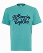 Billionaire Boys Club Mens Script T-Shirt, Regular Fit Teal Blue Tee