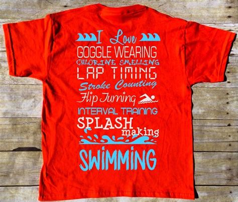 I Loveswimming T Shirt Swimmer T Shirt Swimming T Shirt
