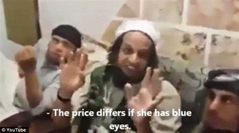 isis sells christian and yazidi women like slaves to raise money leaked video