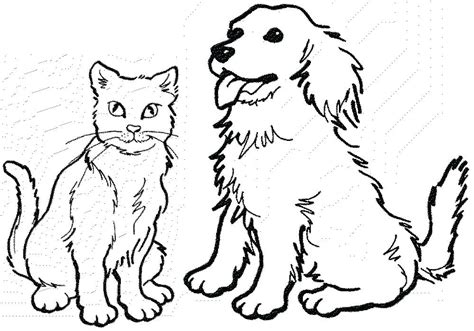 Do help your kid color the cat's hat and her roses with red or pink. Dog Breed Coloring Pages at GetColorings.com | Free ...
