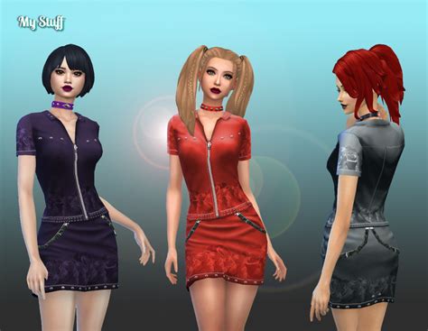 Zurkdesign Ts2 Goth Clothes Early Access Emily Cc Finds