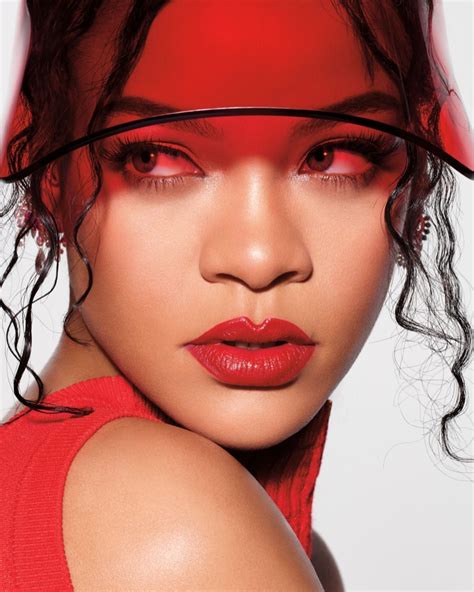 rihanna fenty icon lipstick beauty campaign photos