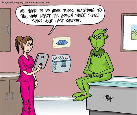 Radiology Comic Imaging The Grinch Radiology Humor Healthcare Humor