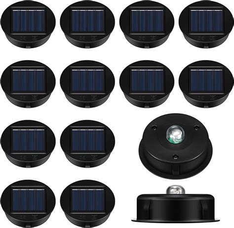 12 Pack Replacement Solar Light Parts Solar Light Replacement Tops