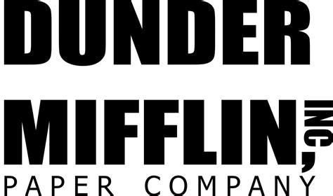 Dunder Mifflin Logo Png You Can Download Inaiepscdrsvgpng