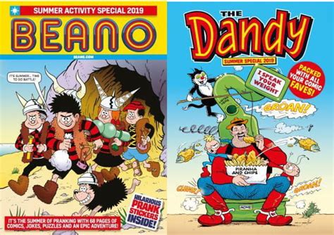 This Years Dandy And Beano Summer Special Covers Revealed