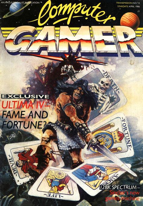 Computer Gamer Issue 13 April 1986 Computer Gamer Retromags Community