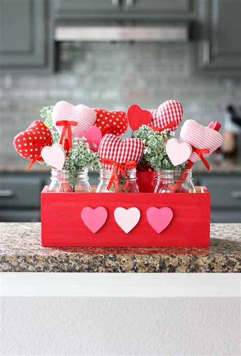Diy Valentine Heart Bouquet Design Improvised