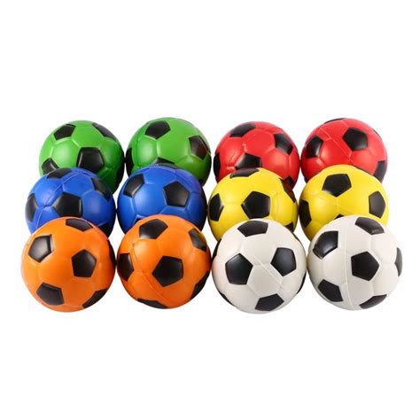 Ocday Football Squishy Squeeze Balls 12pcs 63710cm Anti Stress Hand