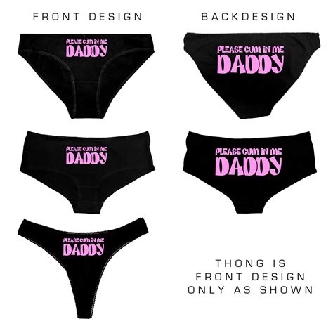 please cum in me daddy panties kinky ddlg knickers booty short etsy