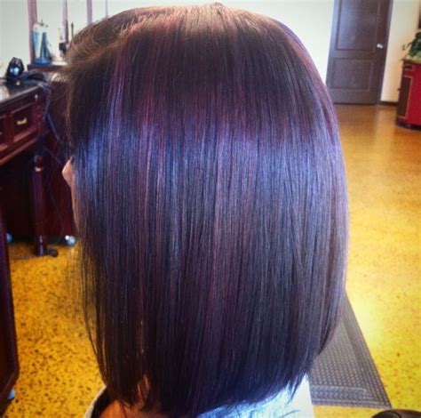 Hair Styles Purple Brown Hair Hair
