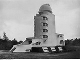 The Einstein Tower, built by Erich Mendelsohn in Potsdam, Germany, 1921 ...