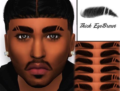 Xxblacksims Eyebrows Sims 4 Cc Eyes Sims 4 Black Hair