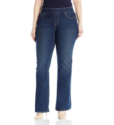 Signature By Levi Strauss And Co Gold Label Womens Plus Size Pull On Bootcut Jean In The