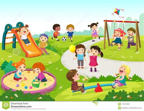 Playground Cartoons Illustrations And Vector Stock Images 57079